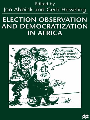 cover image of Election Observation and Democratization in Africa